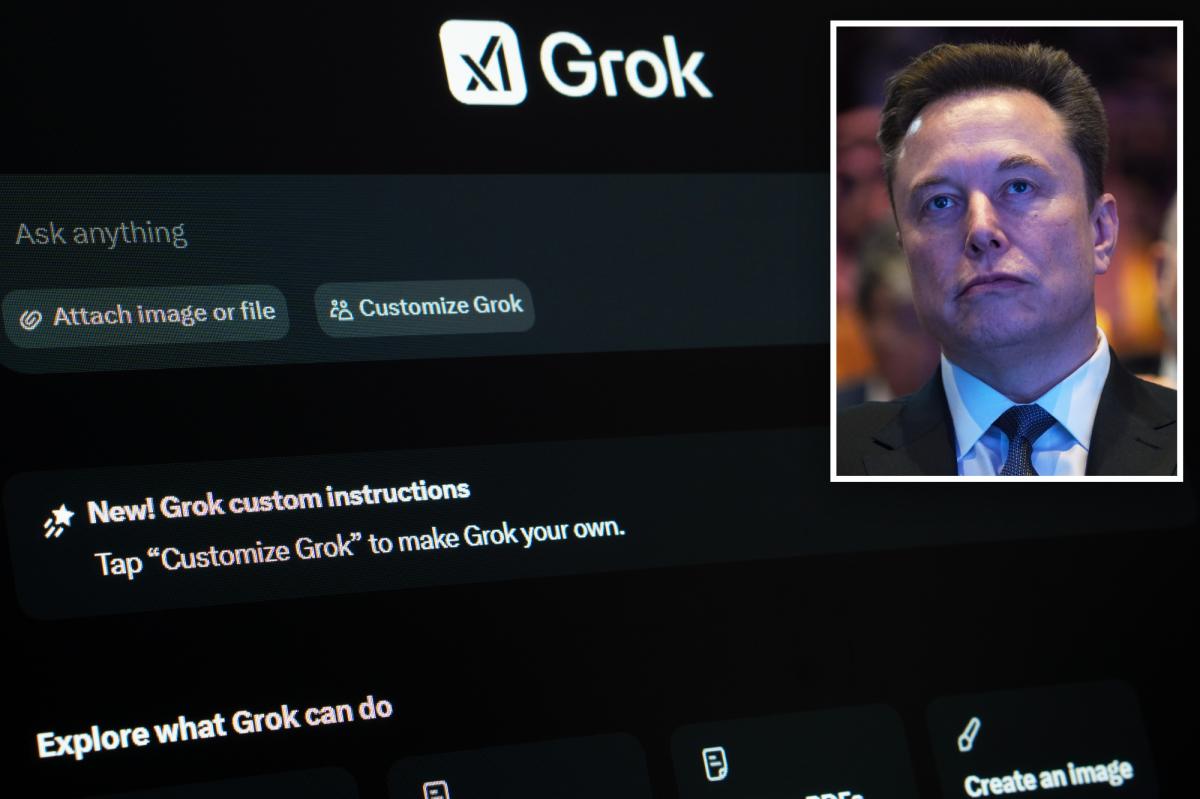 Elon Musk's AI chatbot Grok explains generating sexual images of