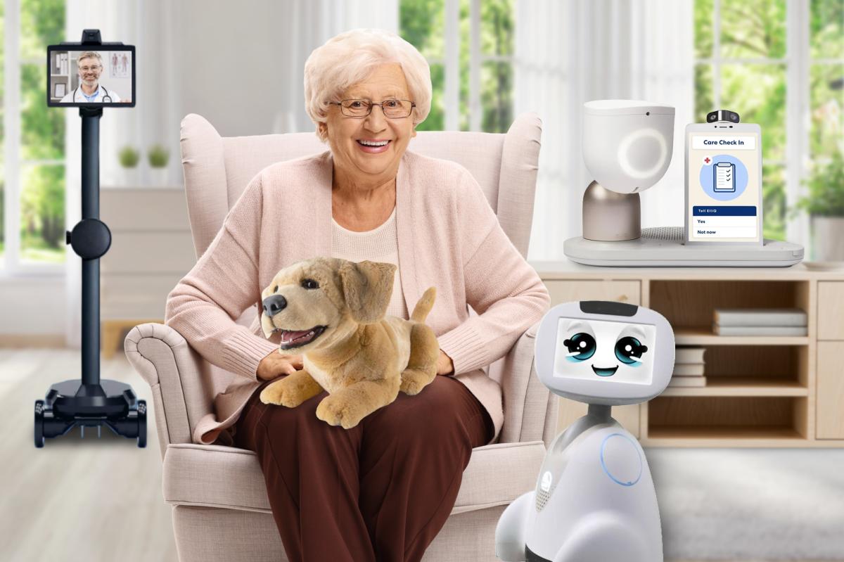 These robots are helping boost seniors’ health and